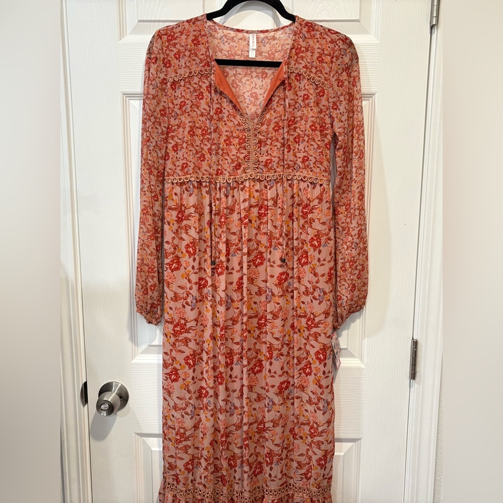 Flowy Floral Maxi Dress